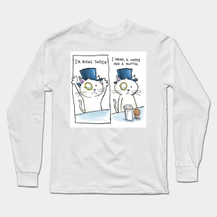 Dapper Cat - Buying Twitter Long Sleeve T-Shirt
